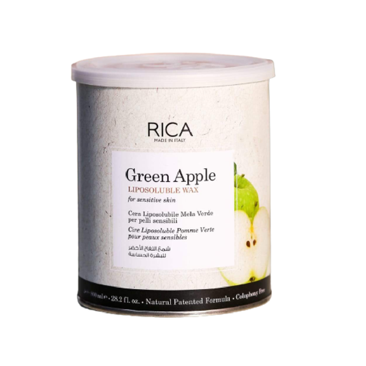 RICA LIPOSOLUBLE WAX GREEN APPLE 800 ML
