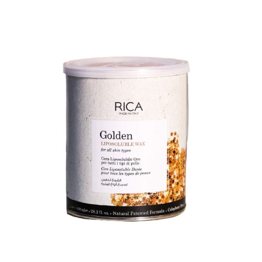 RICA LIPOSOLUBLE WAX GOLDEN 800 ML