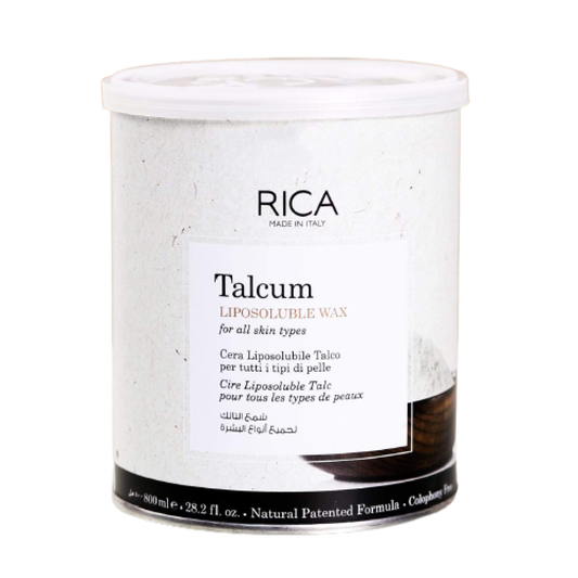 RICA LIPOSOLUBLE WAX TALCUM 800 ML