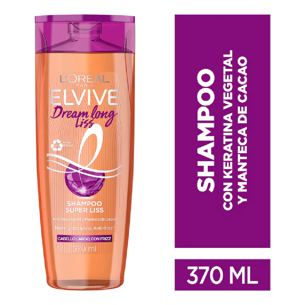 LOREAL ELVIVE SHAMPOO DREAM LONG LISS 370 ML