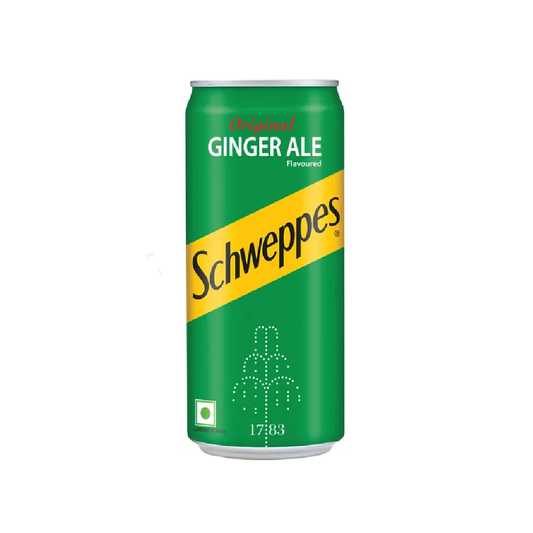 SCHWEPPES GINGER ALE DRINK CAN 300 ML