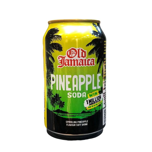 OLD JAMAICA SODA CAN PINEAPPLE 330 ML