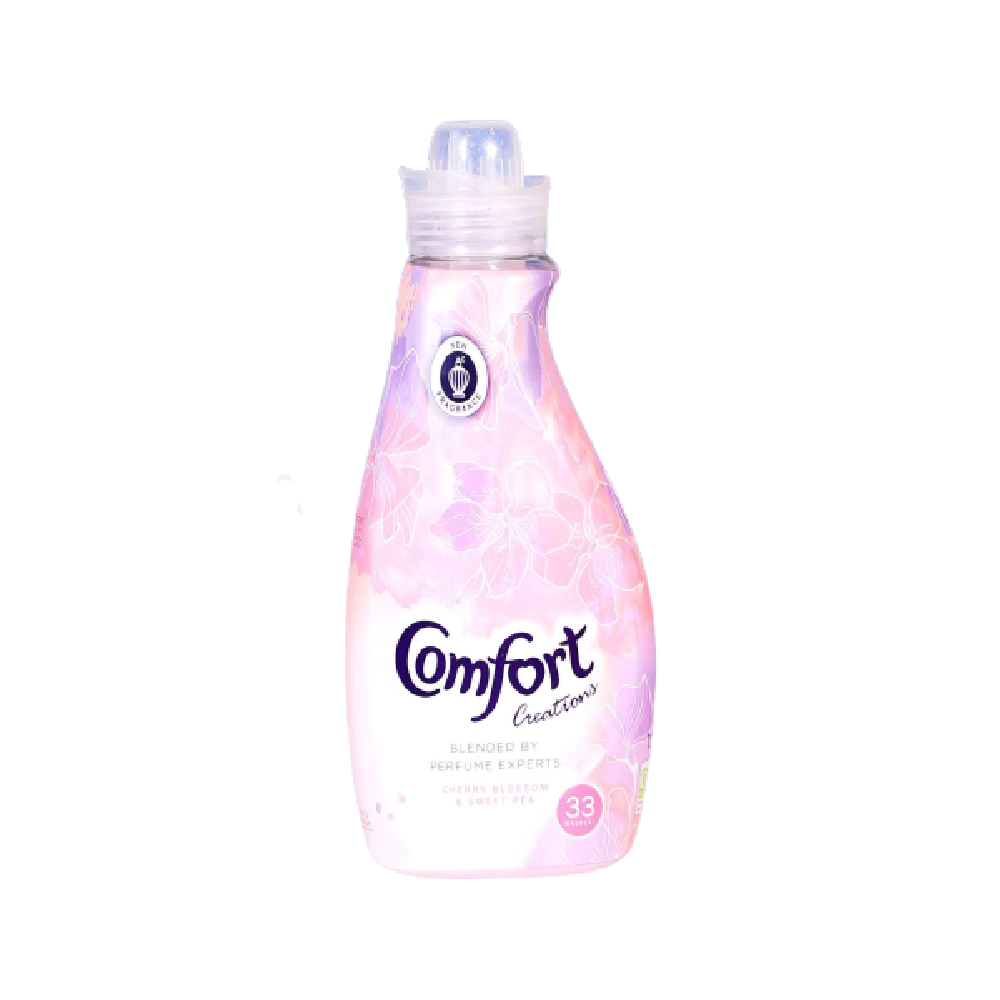 COMFORT FABRIC SOFTNER CHERRY BLOSSOM SWEET PEA 1.16 LTR