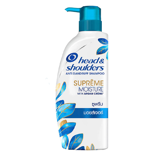 HEAD & SHOULDERS SHAMPOO SUPREME MOISTURE ARGAN CREME 480 ML