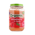 DEVA BABY FOOD STRAWBERRY &  APPLE 6+ MONTH ORGANIC 190 GM