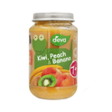 DEVA BABY FOOD KIWI PEACH & BANANA 7+MONTHS 200 GM