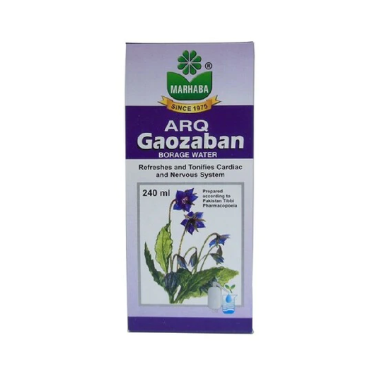 MARHABA ARQ GAOZABAN BORAGE WATER 240 ML