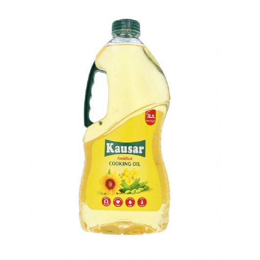 KAUSAR COOKING OIL BOTTLE 3 LTR