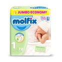 MOLFIX DIAPERS NEW BORN NO1 2-5 KG 78PCS