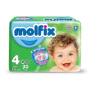 MOLFIX DIAPERS MAXI NO4 7-14 KG 30 PCS