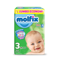 MOLFIX DIAPERS MIDI NO3 4-9 KG  60 PCS