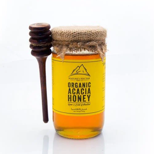 NATURE NECTAR ORGANIC ACACIA BLOSSOM HONEY 400GM