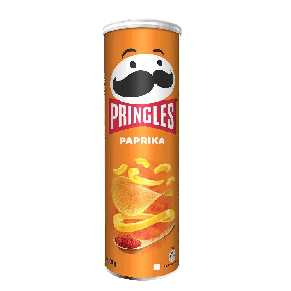 PRINGLE CHIPS PAPRIKA 165 GM BASIC