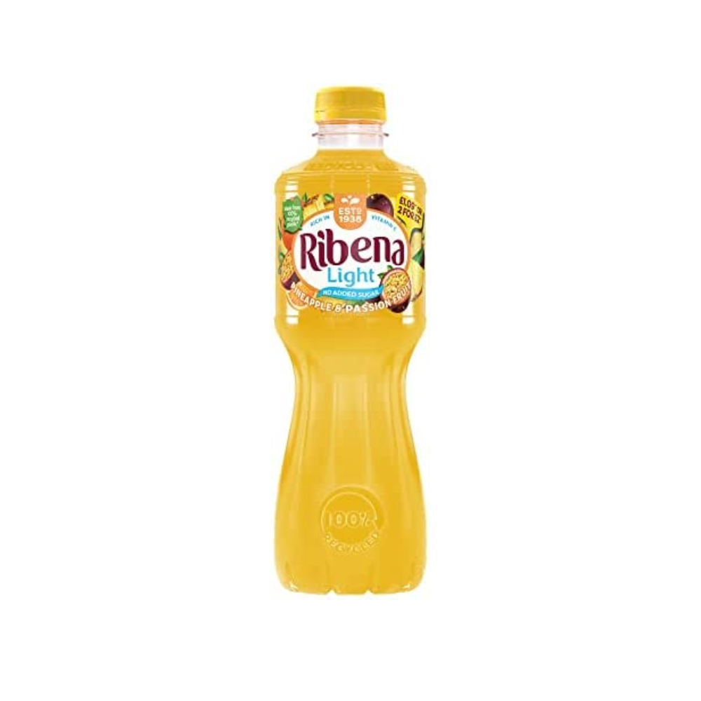 RIBENA JUICE LIGHT PINEAPPLE & PASSION FRUIT 500 ML