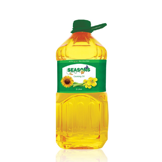 SEASONS COOKING OIL BOTTLE 5 LTR PC