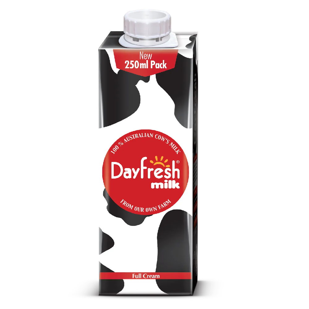 DAYFRESH LIQUID MILK FULL CREAM 250 ML