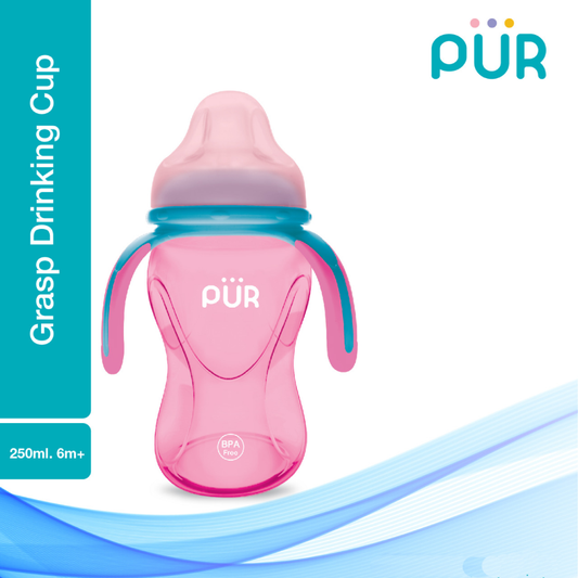 PUR NATURAL STATING CUP 6+ EASY GRIP HANDLE 9004 8 OZ