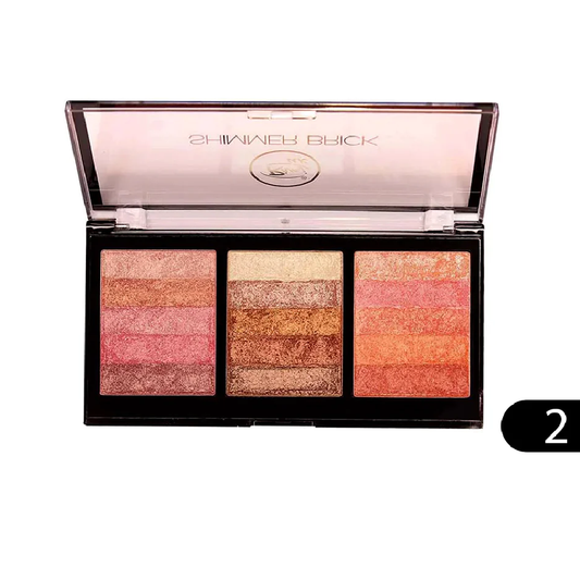 RIVAJ SHIMMER BRICK HIGHLIGHTER PALLETTE 02