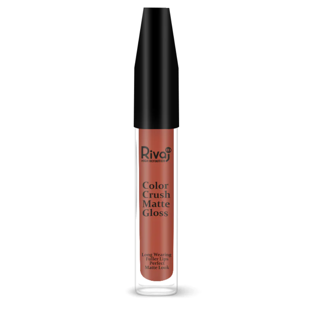 RIVAJ HD COLOR CRUSH MATT LIPGLOSS NO.4