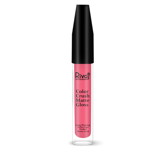 RIVAJ HD COLOR CRUSH MATT LIPGLOSS NO.15