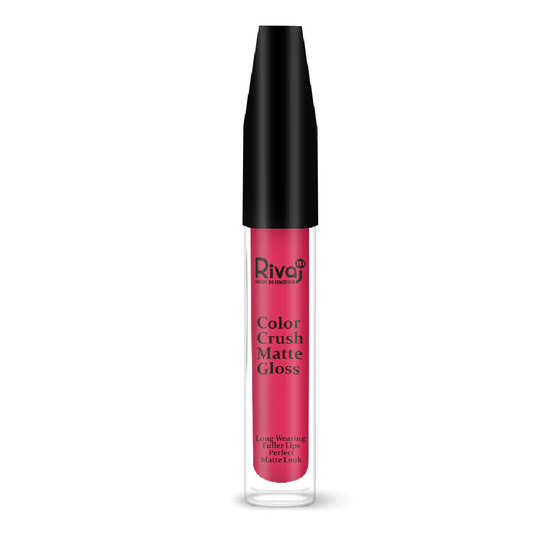RIVAJ HD COLOR CRUSH MATT LIPGLOSS NO.8