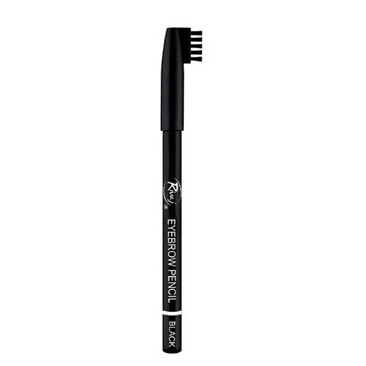 RIVAJ EYEBROW PENCIL WITH COMB (BLACK)