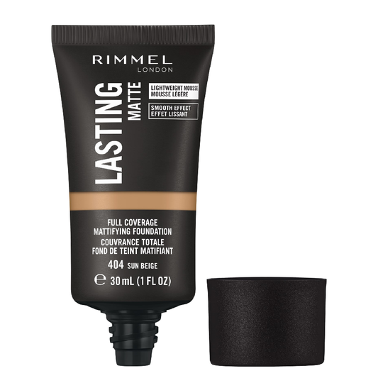 RIMMEL LASTING MATTE FOUNDATION 404 SUN BEIGE 30ML