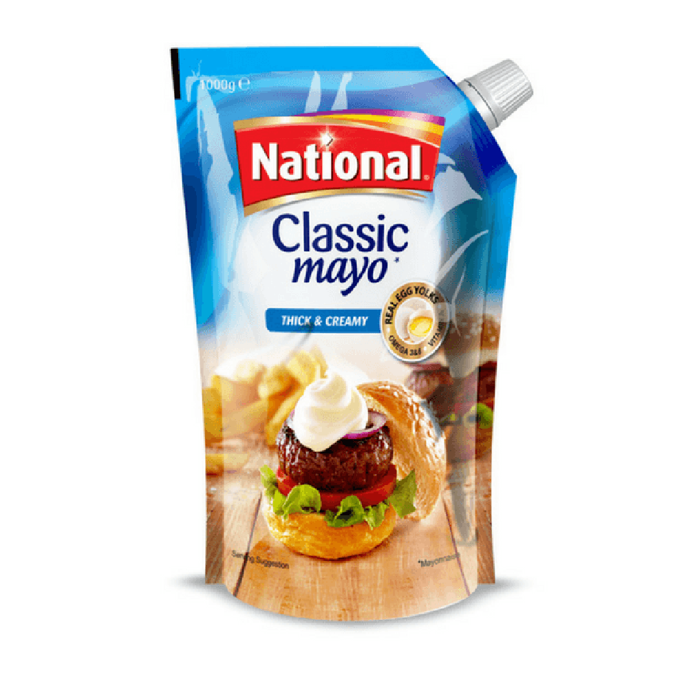 NATIONAL MAYO CLASSIC THICK AND CREAMY 1000ML