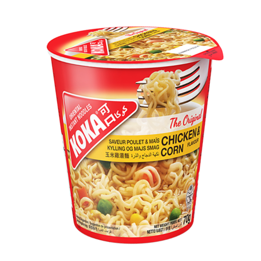 KOKA NOODLES CHICKEN AND CORN 70 GM