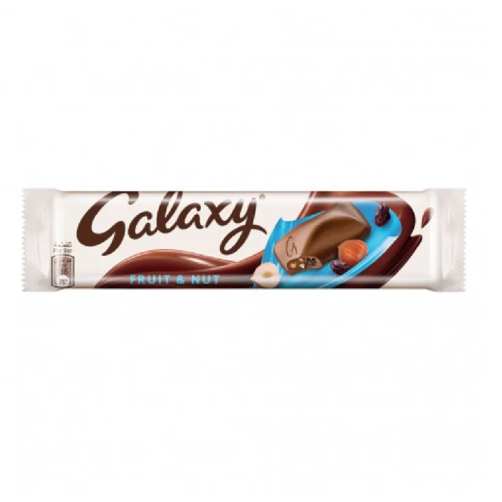 GALAXY CHOCOLATE FRUIT AND NUTS 36 GM