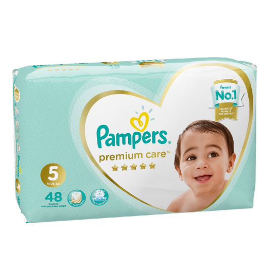 PAMPERS DIAPER PREMIUM CARE MEGA JUNIOR 5 PCS 11-25 KG