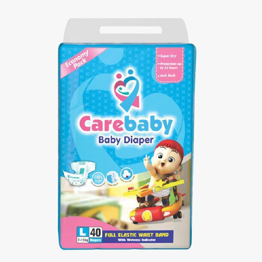 CARE BABY DIAPER ECONOMY LARGE 40S