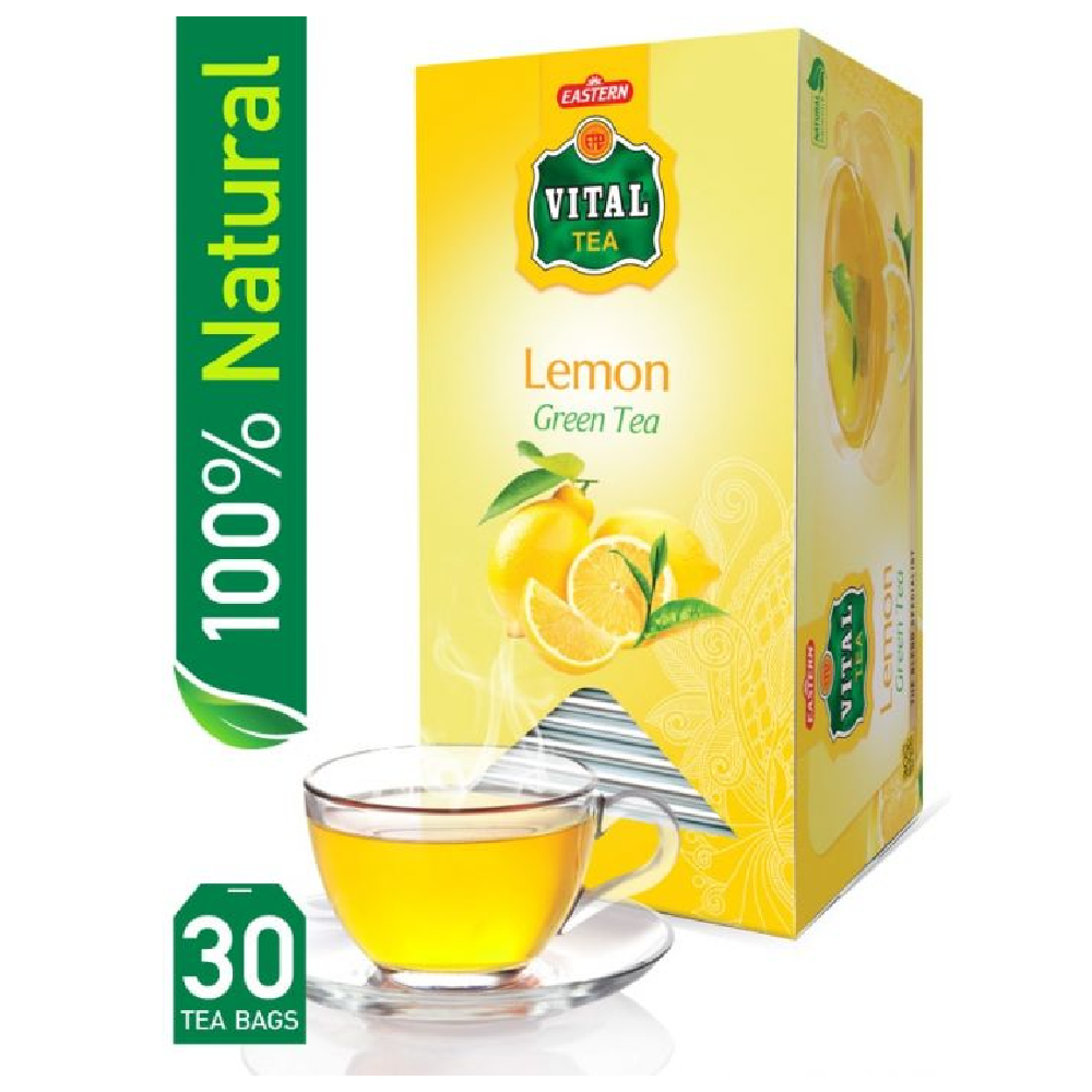 VITAL EASTERN TEA LEMON GREEN 30 BAGS 45 GM