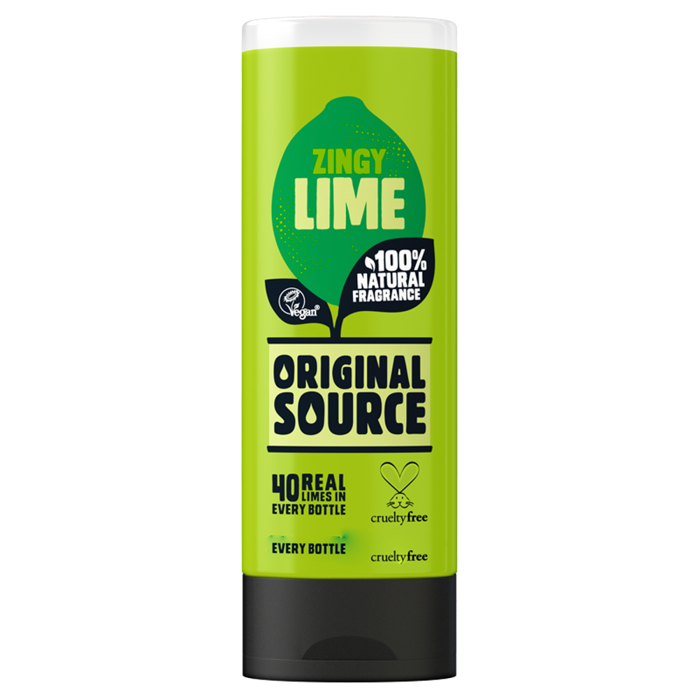 ORIGINAL SOURCE SHOWER GEL ZINGY LIME 500 ML