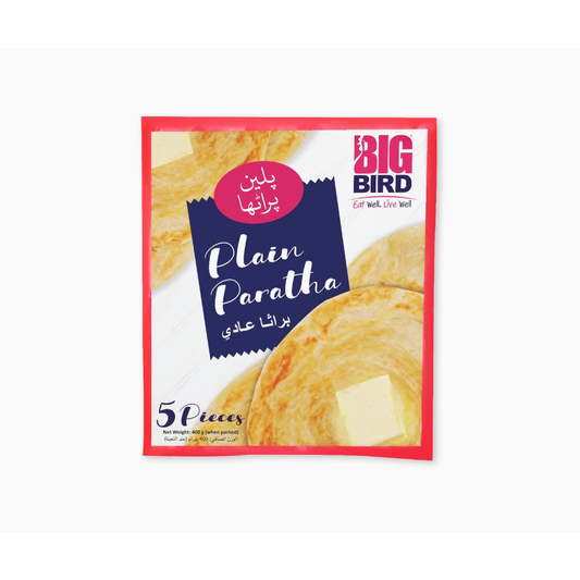 BIG BIRD PLAIN PARATHA 5 PCS 400GM