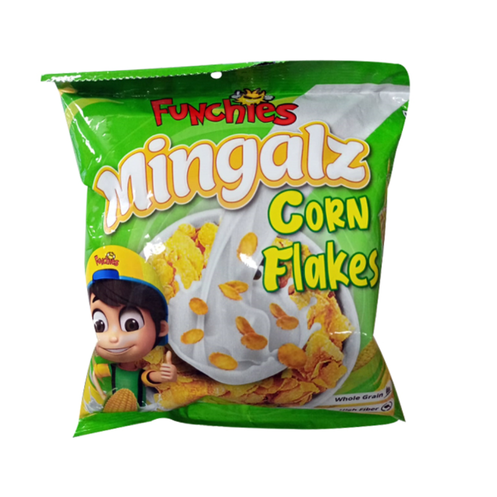 FUNCHIES MINGALZ CRON FLAKES 125GM