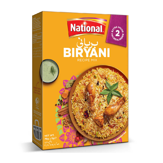 NATIONAL MASALA BIRYANI DOUBLE PACK 78 GM