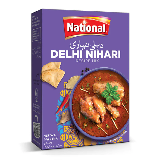 NATIONAL MASALA DELHI NIHARI MIX 56 GM