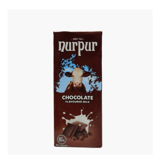 NURPUR CHOCOLATE FLAVOURED MILK 180ML