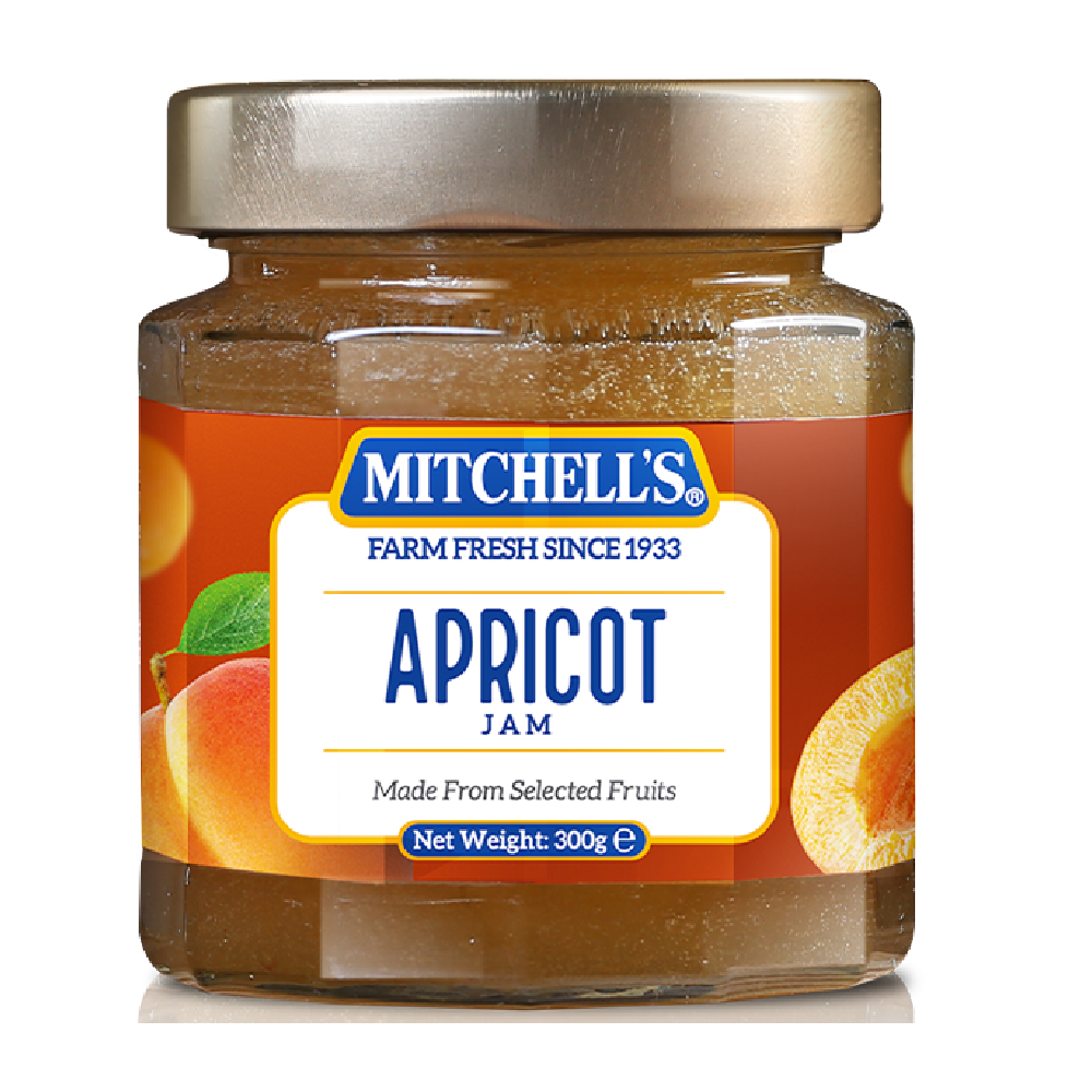 MITCHELLS JAM APRICOT 300 GM