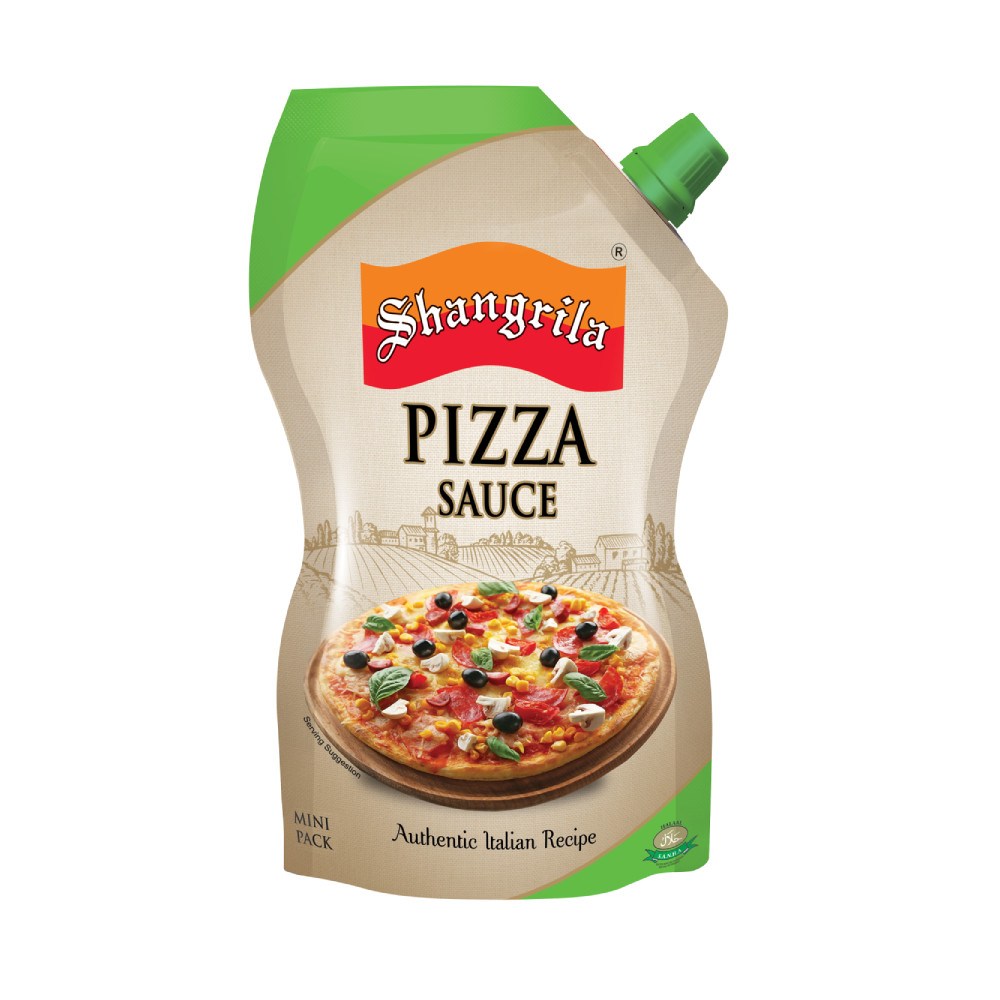 SHANGRILA SAUCE PIZZA POUCH 400 GM