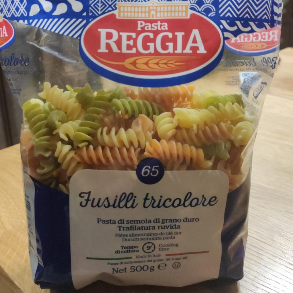 REGGIA PASTA 65 FUSILLI TRICOLORE 500 GM