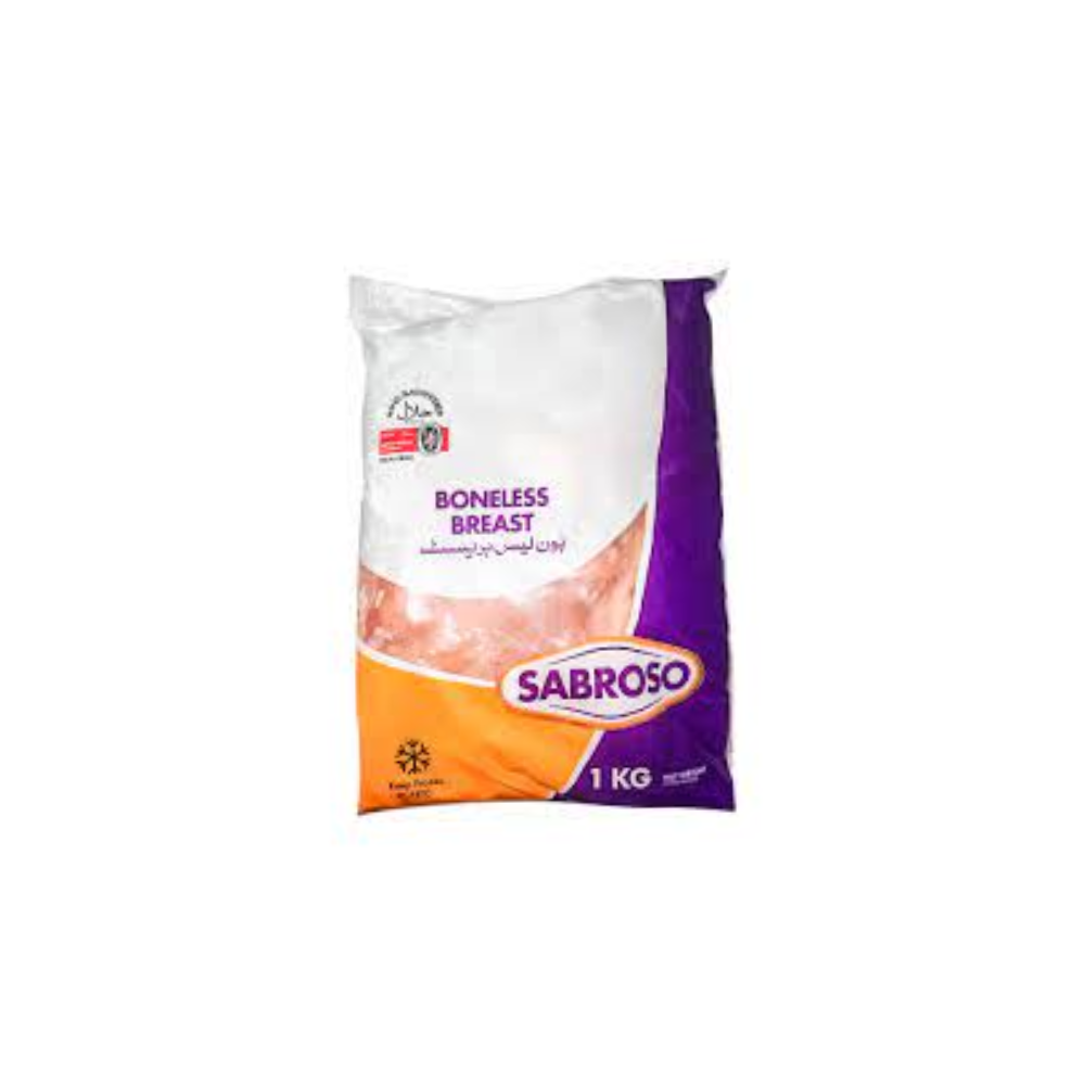 SABROSO BONELESS BREAST 1 KG