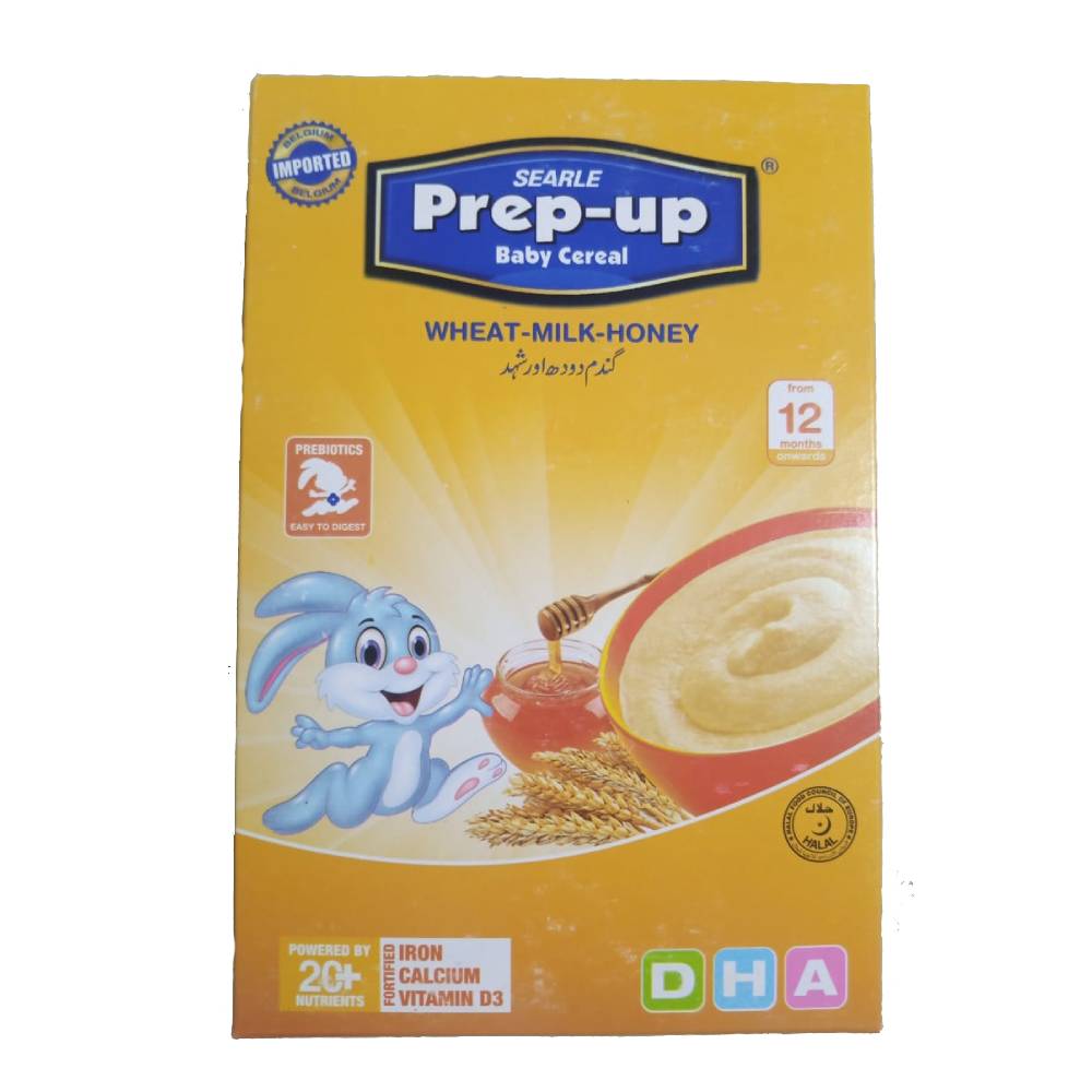 SEARLE PREP-UP WHEAT MILK AND HONEY  175GM