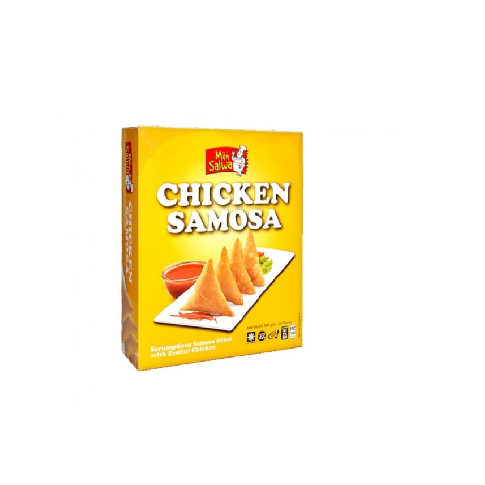 MANO SALWA CHICKEN SAMOSA 30 PCS 480 GM