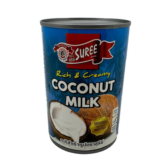 SUREE THAI COCONUT MILK RICH AND CREAMY TIN 400 ML