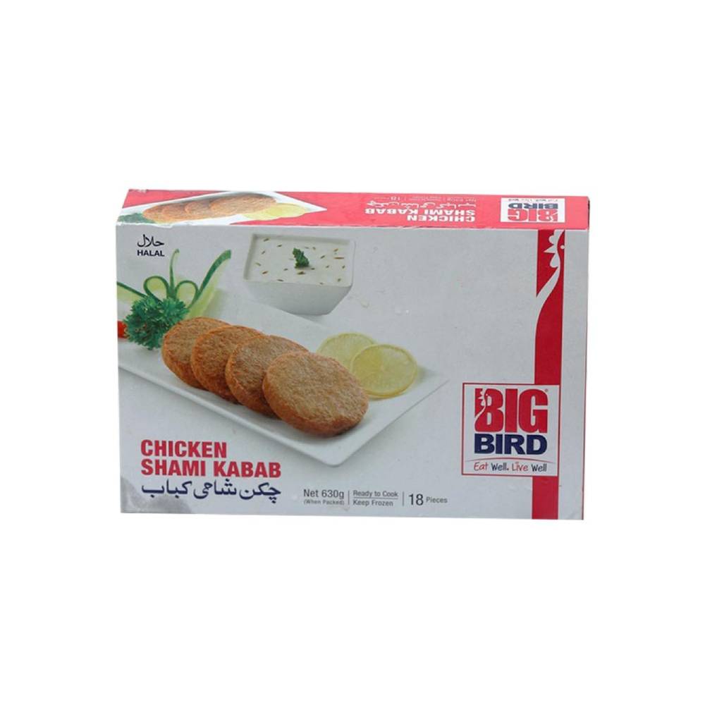 BIG BIRD CHICKEN SHAMI KABAB LARGE 630 GM