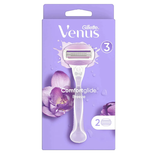 GILLETTE VENUS RAZOR COMFORT GLID BREEZE 3 BLADES 2IN1