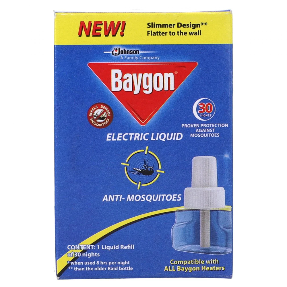 BAYGON ANTI MOSQUITOES ELECTRIC LIQUID REFILL PC