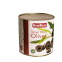 DEW DROP OLIVES BLACK SLICE TIN 2500 GM